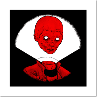 Head Haunter (Red) Posters and Art